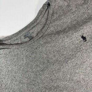 Polo Ralph‎ Lauren Shirt Men's Large Heather Grey Long Sleeve tee